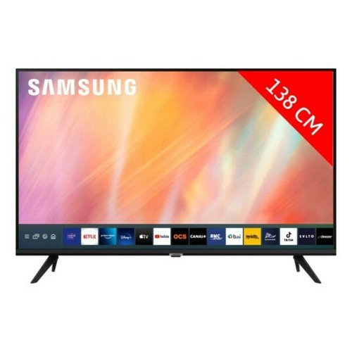 Samsung - TV LED 4K UHD 55" 140cm - 55AU7025  Samsung - Fête des Mères - Maman Ciné