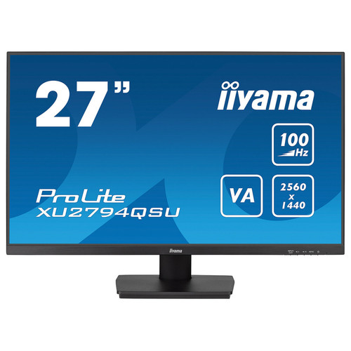 Iiyama - 27" LED XU2794QSU-B6 Iiyama - Noël 2021 : PC Fixes & Ecrans Ordinateur de Bureau