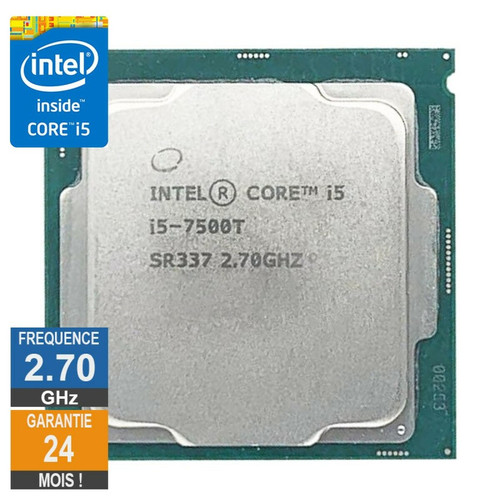 Intel - Intel Core i5-7500T 2.70GHz SR337 FCLGA1151 Intel - Processeur Intel 1151