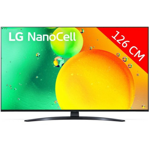 LG - TV LED 4K 126 cm Smart TV 4K LG NANOCELL 50NANO76 LG - TV 4K TV, Home Cinéma