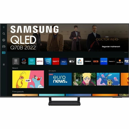 Samsung - SAMSUNG 55Q70B - TV QLED 4K UHD 55 (138 cm) - Quantum HDR - Smart TV - 4 X HDMI 2.1 Samsung  - TV, Télévisions 55 (140cm)