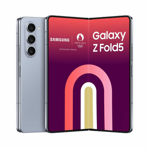 Samsung - Galaxy Z Fold5 - 12/256 Go - 5G - Bleu Samsung - La fête des mères Smarpthone, Tablette tactile