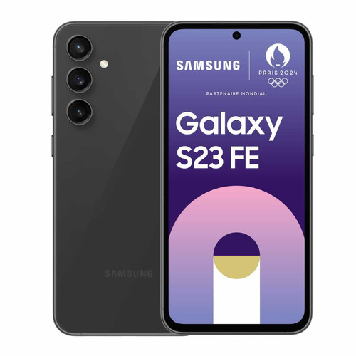 Samsung - Galaxy S23 FE - 8/128 Go - Graphite Samsung  - Le meilleur de nos Marchands