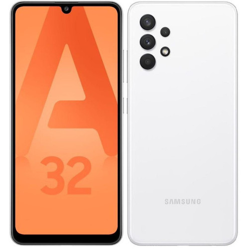 Samsung - Galaxy A32 4G - 128 Go - Blanc Samsung  - Samsung Galaxy A Téléphonie