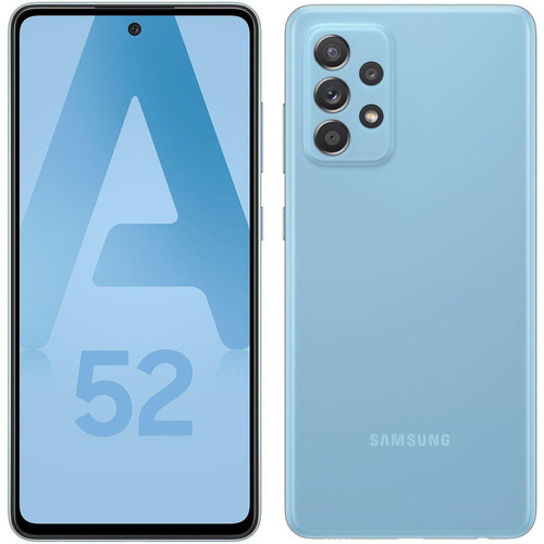 Samsung - Galaxy A52 4G - 128 Go - Bleu Samsung  - Samsung Galaxy A Téléphonie