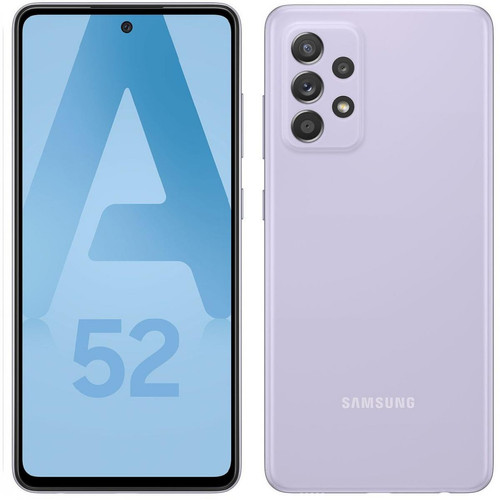 Samsung - Galaxy A52 5G - 128 Go - Lavande Samsung  - Samsung Galaxy A Téléphonie