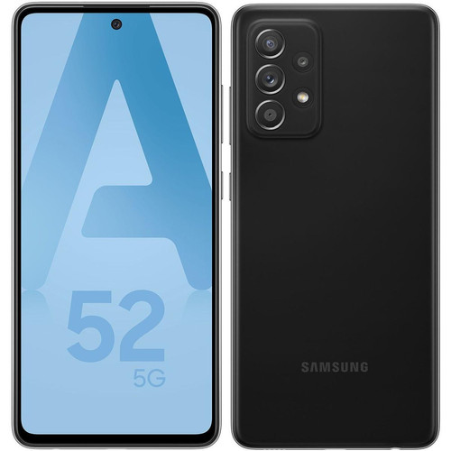 Samsung - Galaxy A52 5G - 6/128 Go - Noir Samsung - Samsung reconditionné