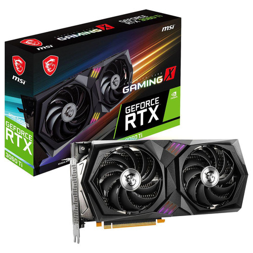 Msi - GeForce RTX 3060 Ti GAMING X 8G LHR Msi - Occasions Carte Graphique NVIDIA