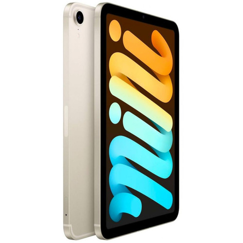 Apple - iPad mini (2021) 64 Go Wi-Fi Lumière stellaire Apple - Tablette tactile Apple