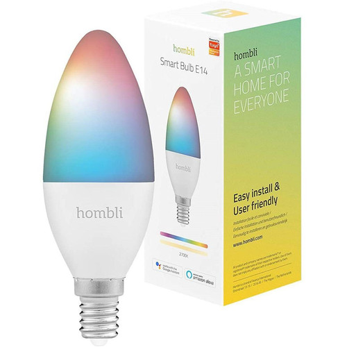 Hombli - E14 RGB + CCT Hombli - Ampoule connectée Hombli Ampoule connectée