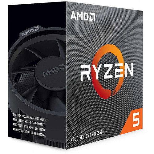 Amd - Ryzen 5 4600G Wraith Stealth (3.7 GHz / 4.2 GHz) Amd - Processeur AMD Amd am4