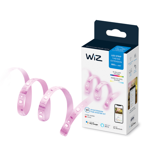 Wiz - WiZ Extension pour bandeau LED connecté 1 metre Wiz  - Eclairage connecté