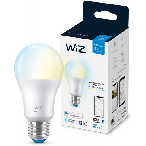 Wiz - Ampoule connectée E27-  Blanc chaud variable Wiz - Eclairage connecté Non