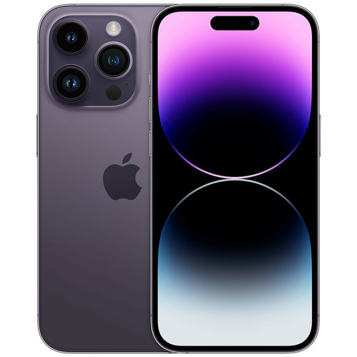 Apple - iPhone 14 Pro - 5G - 128 Go - Deep Purple Apple - iPhone Reconditionné