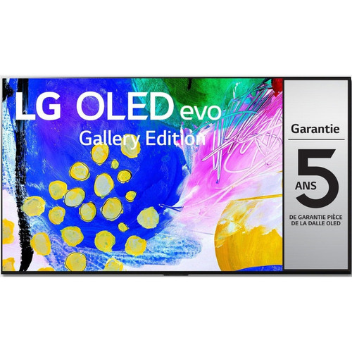 LG - TV OLED 55" 139 cm - OLED55G2 - Gallery Edition - 2022 LG - TV 50'' à 55'' LG
