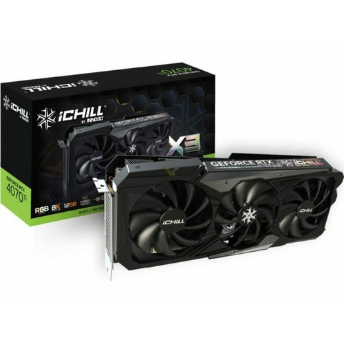 INNO3D - GeForce RTX 4070 Ti ICHILL X3 12 Go INNO3D  - NVIDIA GeForce RTX 4070