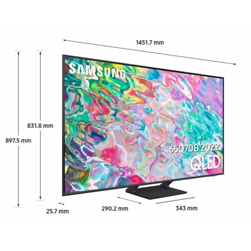 Samsung - TV QLED 4K 65" 164 cm - 65Q70B 2022 Samsung - Soldes TV, Télévisions