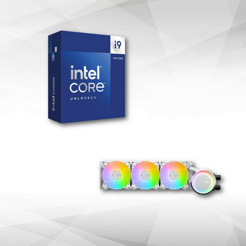 Intel - Intel Core i9-14900K (3.2 GHz / 5.8 GHz) + MAG CORELIQUID E360 White Intel - Processeur 3.2