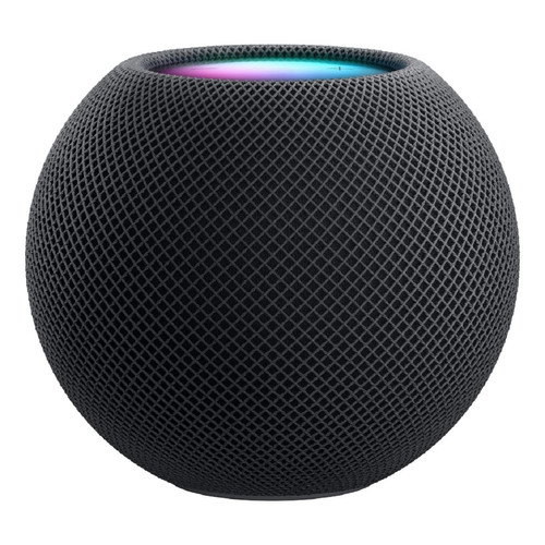 Apple - HomePod Mini Gris Sidéral Apple - Assistant vocal Contrôle de la maison