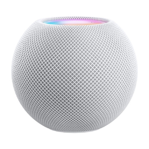 Apple - HomePod Mini Blanc Apple - Assistant vocal Contrôle de la maison