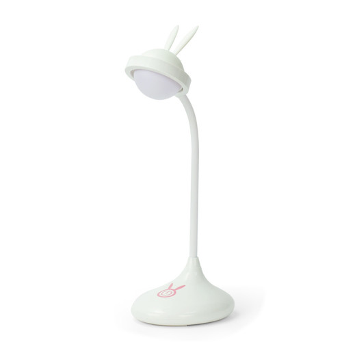 We - WeKids Veilleuse Lapin Portable pour Enfant - Recharge Usb - Lumière tactile Petite Lampe De Table Dortoir De Bureau Nuit LED - Blanc We  - Lampes à poser