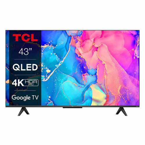 TCL - TV TCL 43" 108cm QLED - 43C631 TCL - Divertissement intelligent
