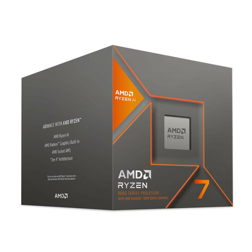 Amd - Ryzen 7 8700G Wraith Spire (4.2 GHz / 5.1 GHz) Amd - Processeur AMD 4.2