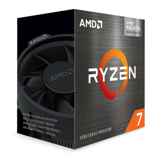 Amd - AMD Ryzen 7 5700G Wraith Stealth (3.8 GHz / 4.6 GHz) Amd - Processeur AMD Amd
