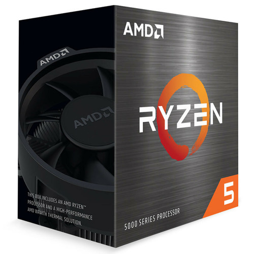 Amd - AMD Ryzen 5 5600 Wraith Stealth (3.5 GHz / 4.4 GHz) Amd - Processeur AMD Ryzen Série 5000 Processeur AMD