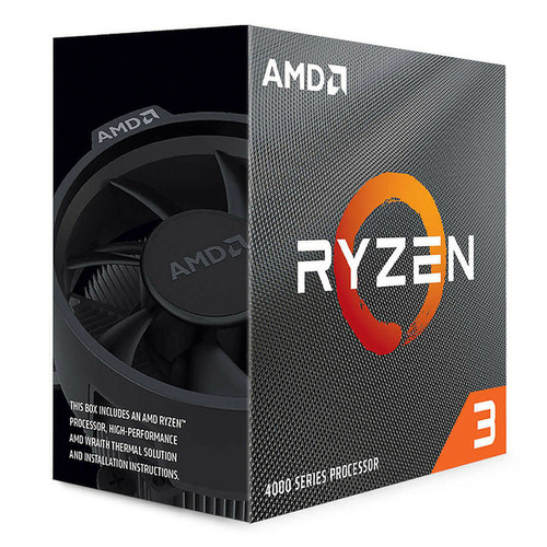 Amd - Ryzen 3 4300G Wraith Stealth (3.8 GHz / 4.0 GHz) Amd - Soldes Processeur AMD