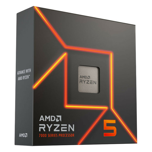 Amd - AMD Ryzen 5 7600X (4.7 GHz / 5.3 GHz) Amd - Processeur AMD Amd