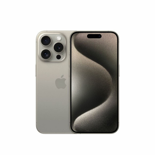 Apple - iPhone 15 Pro - 5G - 8/128 Go - Natural Titanium Apple - Soldes Apple