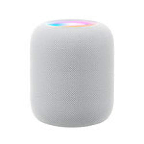 Apple - Enceinte Connectée Intelligente HomePod blanc Apple - Assistant vocal Contrôle de la maison