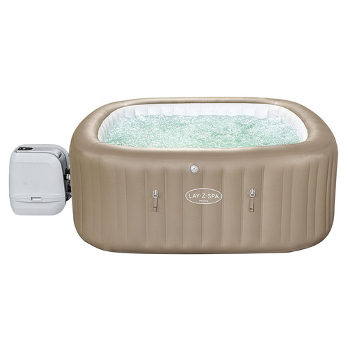 Bestway - Spa gonflable Lay-Z-Spa Palma carré Hydrojet Pro 5/7 places - Bestway Bestway - Jacuzzi gonflable Spa gonflable
