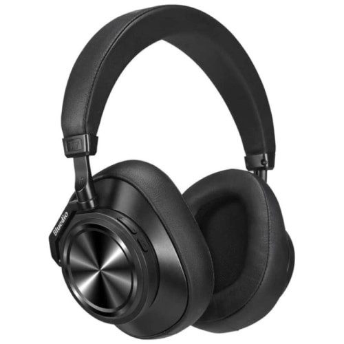 Casque BLUEDIO T7 Plus Casque Audio Sans Fil Bluetooth Circum-Auriculaire Réduction du Bruit Metal Noir
