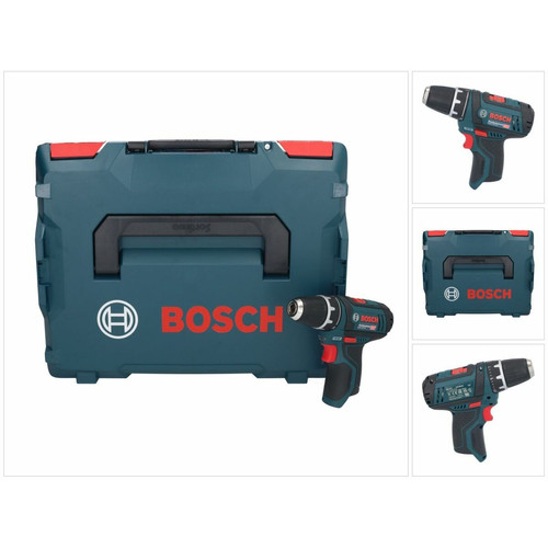 Perceuses, visseuses sans fil Bosch Bosch GSR 12V-15 Professional Perceuse-visseuse sans fil avec boîtier L-Boxx - sans Batteries, ni Chargeur ( 060186810D )