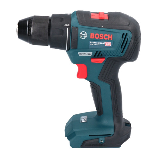 Bosch - Bosch GSR 18V-55 Perceuse-visseuse sans fil Professional 18 V 55 Nm brushless + 1x Batterie 2,0 Ah - sans chargeur Bosch  - Perceuses, visseuses sans fil