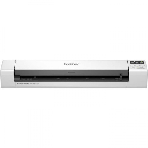 Brother - BROTHER Scanner Mobile DS-940 - A4 - Recto/Verso - WiFi - Batterie Integree - 15 ppm - Couleur - Noir/Blanc - Scan to USB Brother  - Imprimantes et scanners