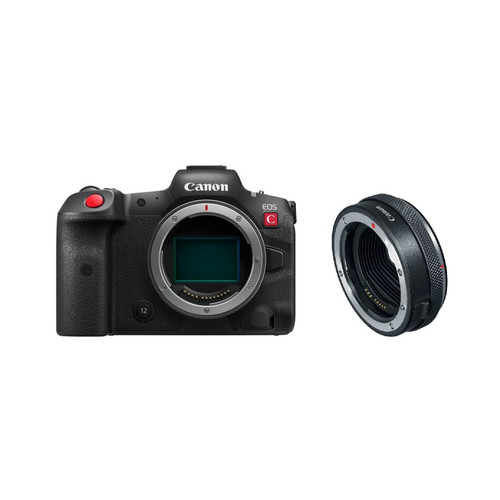 Canon - Boîtier Canon EOS R5C + adaptateur de montage avec bague de contrôle EF-EOS R Canon - French Days Photo & Vidéo Numérique