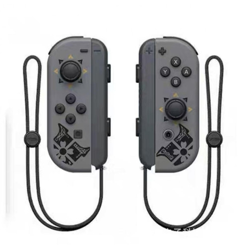Manette Xbox Series Chrono Manette Switch Joy Pad pour Nintendo Switch, manette de jeu sans fil avec vibration, réveil à distance, contrôle de mouvement pour Nintendo Switch Accessoires Monster Hunter Rise（noir）