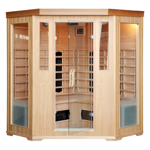Saunas traditionnels Concept Usine Sauna infrarouge chromothérapie luxe 3/4 places NARVIK