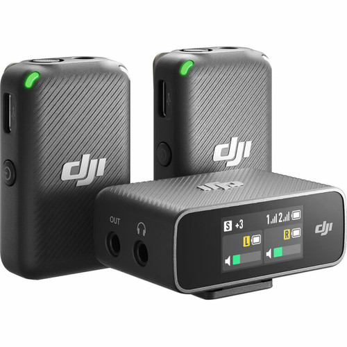Dji - Dji Système de microphone/enregistreur sans fil Mic (2,4 GHz) Dji - Bonnes affaires Microphone PC