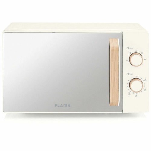 Flama - Micro-ondes Flama 1831FL Crème 700 W 20 L Flama - Four micro-ondes Pose-libre