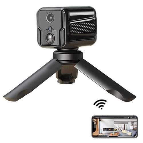 Generic - Mini caméra espion sans fil WiFi - 1080P Nanny Cam avec application pour téléphone portable, petite caméra de sécurité secrète pour la maison/la voiture/l'intérieur/l'extérieur Generic  - Accessoires caméra