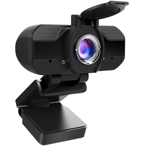 Generic - Webcam USB 1080p avec couvercle, webcam pour PC, ordinateur de bureau, ordinateur portable, webcam en streaming avec micro intégré, Plug and Play Video Calling Computer Camera Generic - Webcam Generic