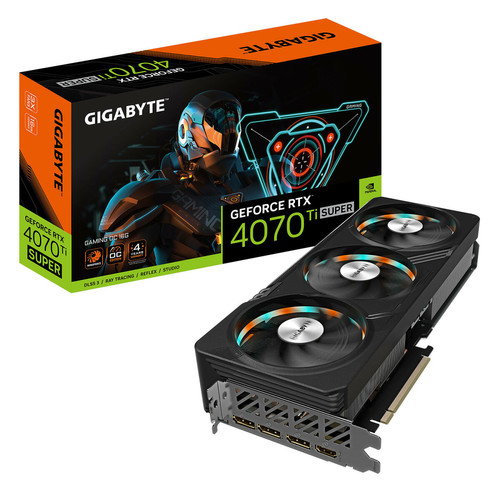 Gigabyte - GeForce RTX 4070 Ti SUPER GAMING OC 16G Gigabyte - Nvidia Studio