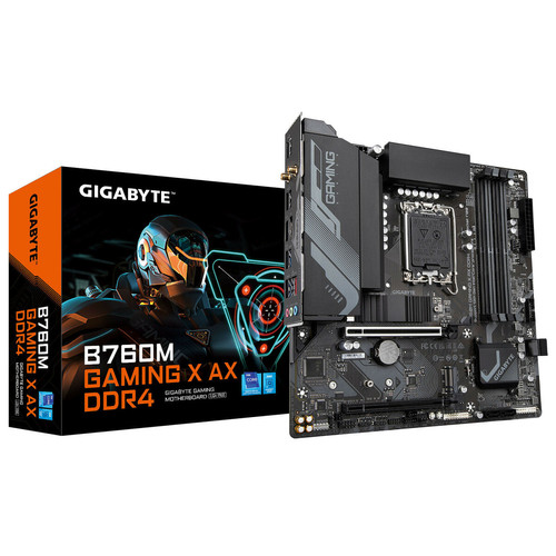 Gigabyte - B760M GAMING X AX DDR4 Gigabyte - Carte mère Intel Micro-atx