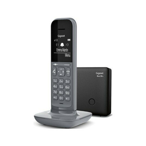 Gigaset - Téléphone sans fil dect gris avec répondeur - giga cl 390 a grey - GIGASET Gigaset - Gigaset