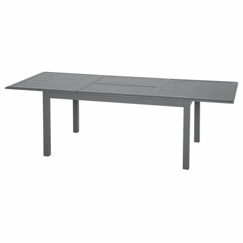 Hesperide - Table de jardin extensible Azua - Aluminium - 10 Personnes - Gris graphite Hesperide - Tables de Jardin Extensibles Tables de jardin