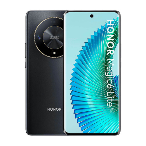 Smartphone Android Honor Honor Magic6 Lite 5G 8 Go/256 Go Noir (Midnight Black) Double SIM
